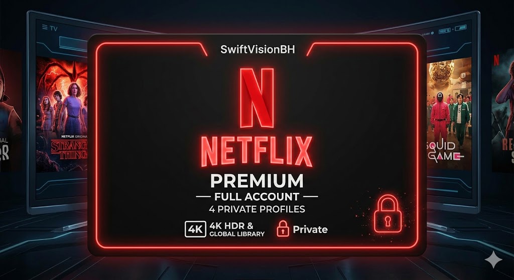 Netflix Premium full private account
